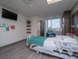 Hospital Room with Bed and TV